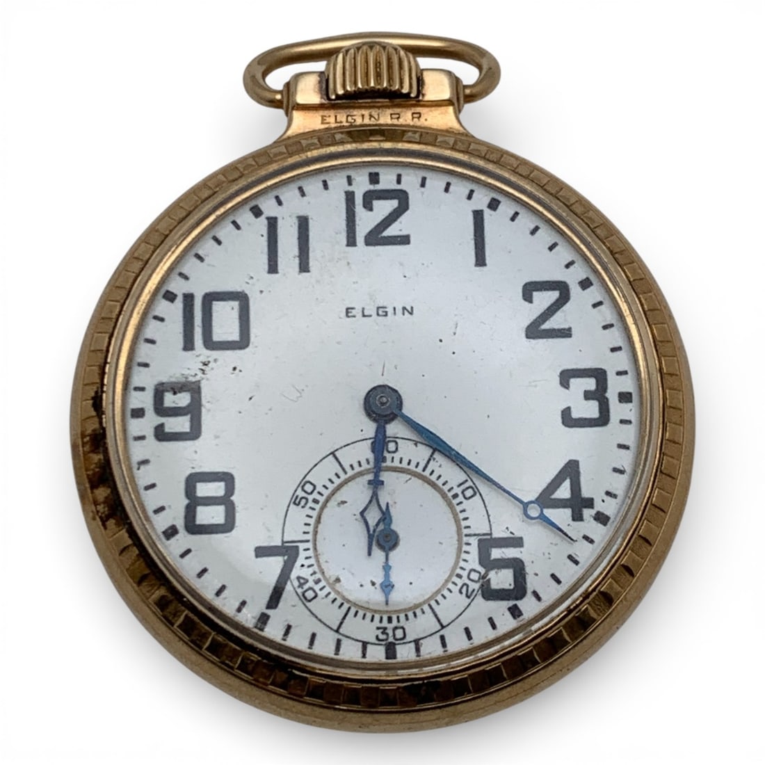 Elgin 12k Gold Filled Pocket Watch (1 of 4)