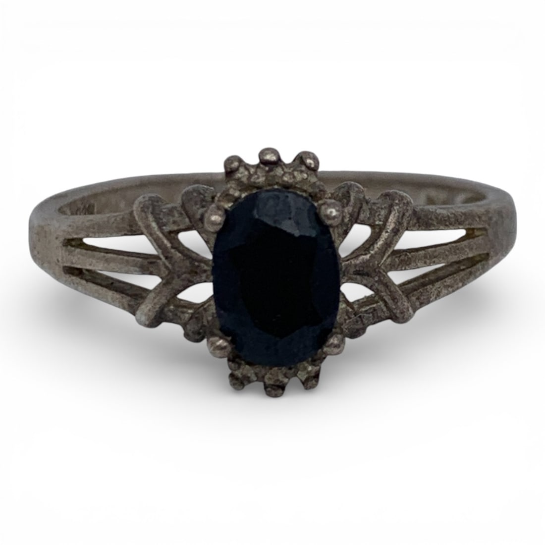 Sterling Silver & Sapphire Ring (1 of 4)