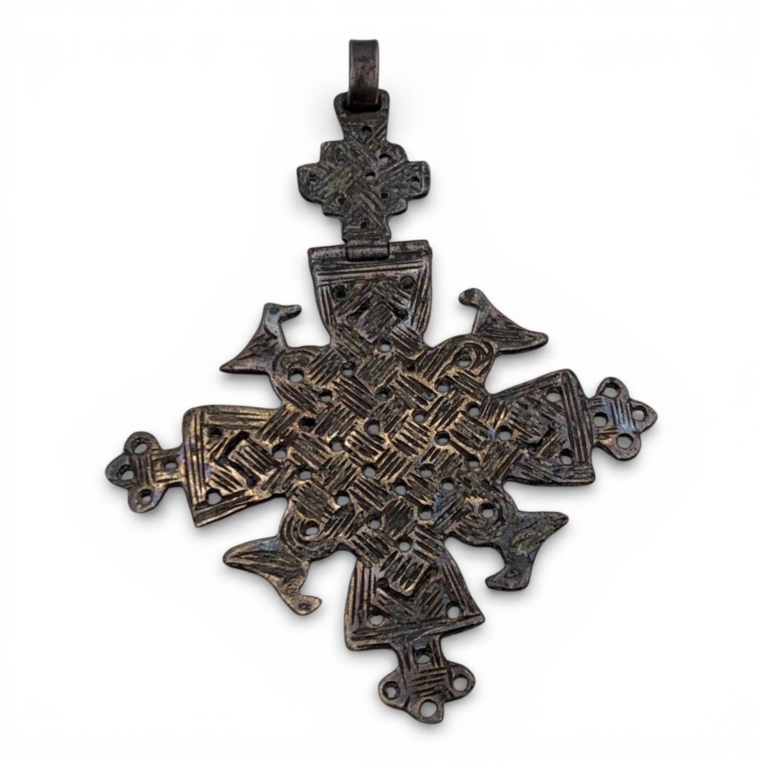 Hallmarked Silver Pendant: Bears Marks - 2 3/8" Long - 8.2 Grams