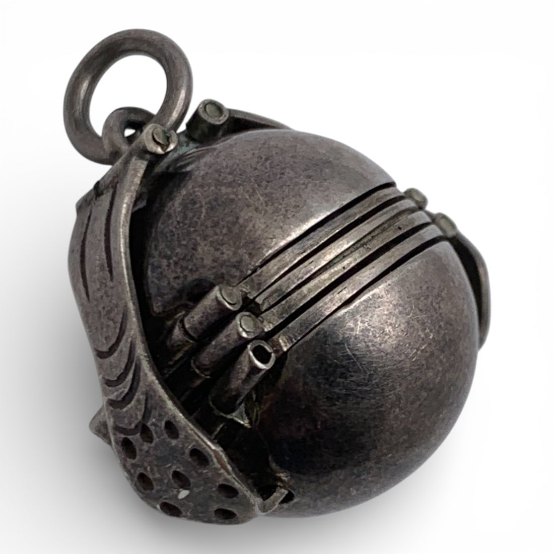 Mexico Sterling Silver 6 Fold Pendant (1 of 4)