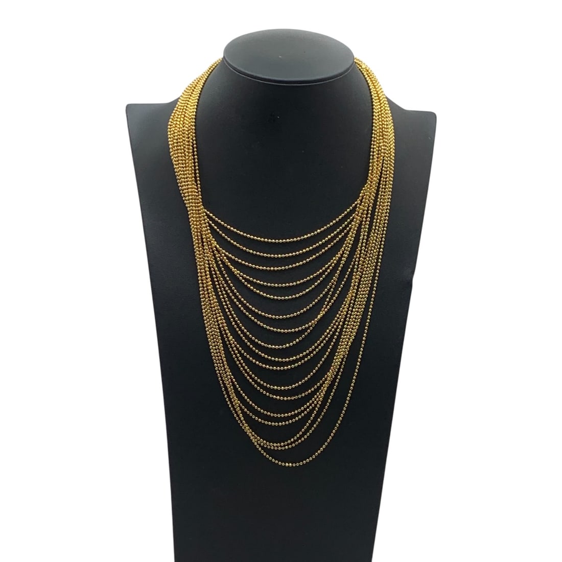 Joan Rivers Gold Tone Multi Strand Necklace (1 of 3)