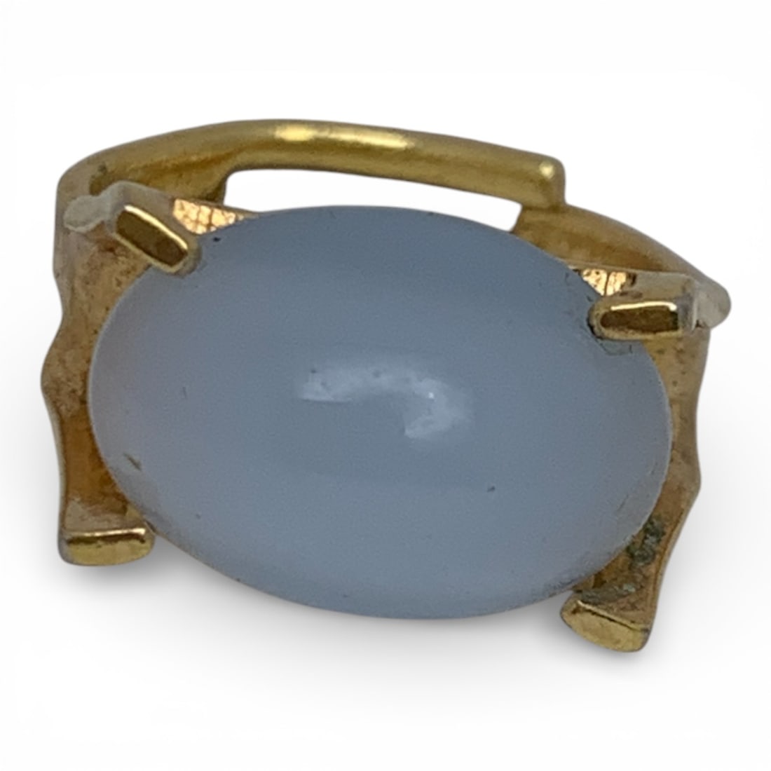 Sarah Coventry Gold Tone Ring With Stone: Marked Sarah Coventry - Size 4.25