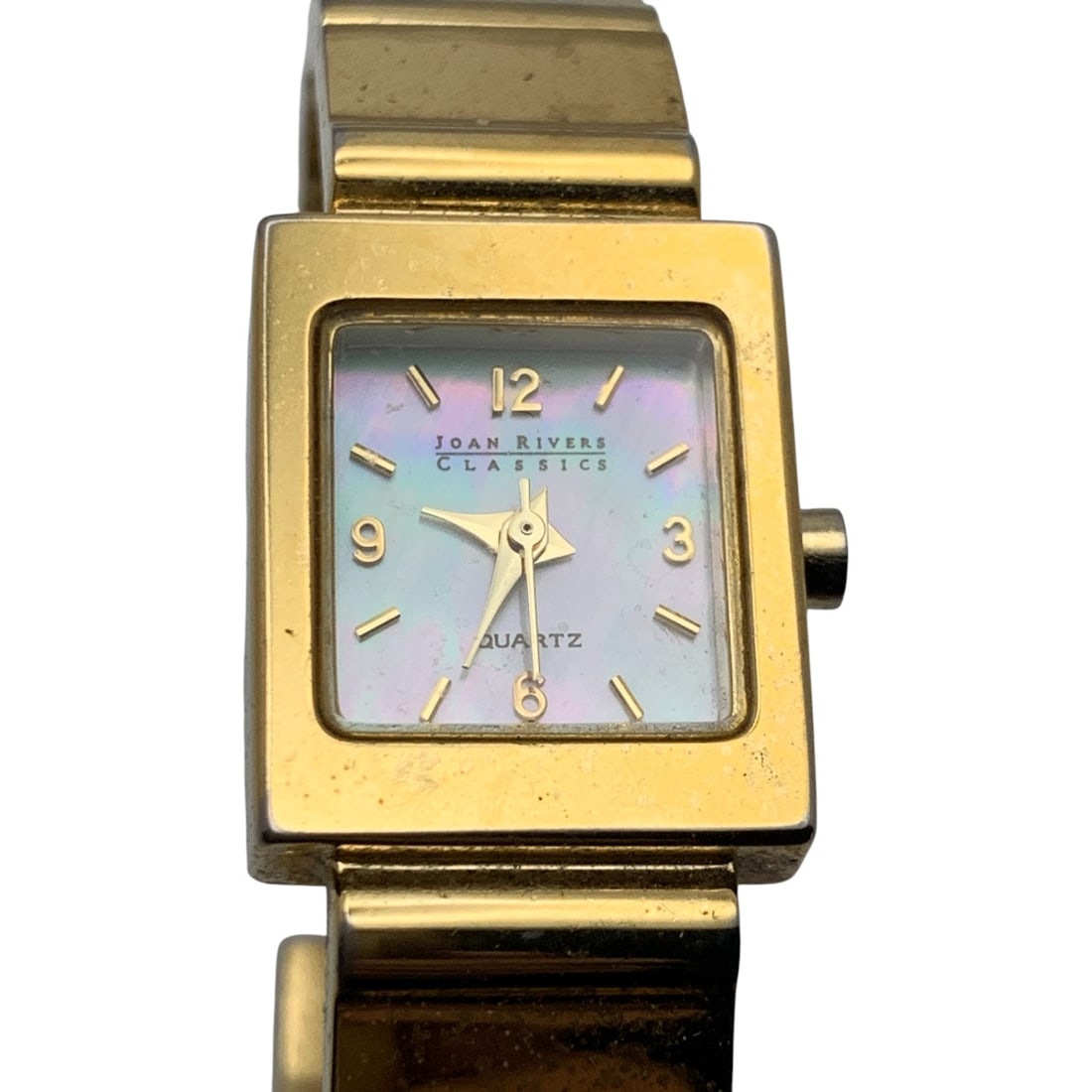 Joan Rivers Gold Tone Bracelet Watch (1 of 4)
