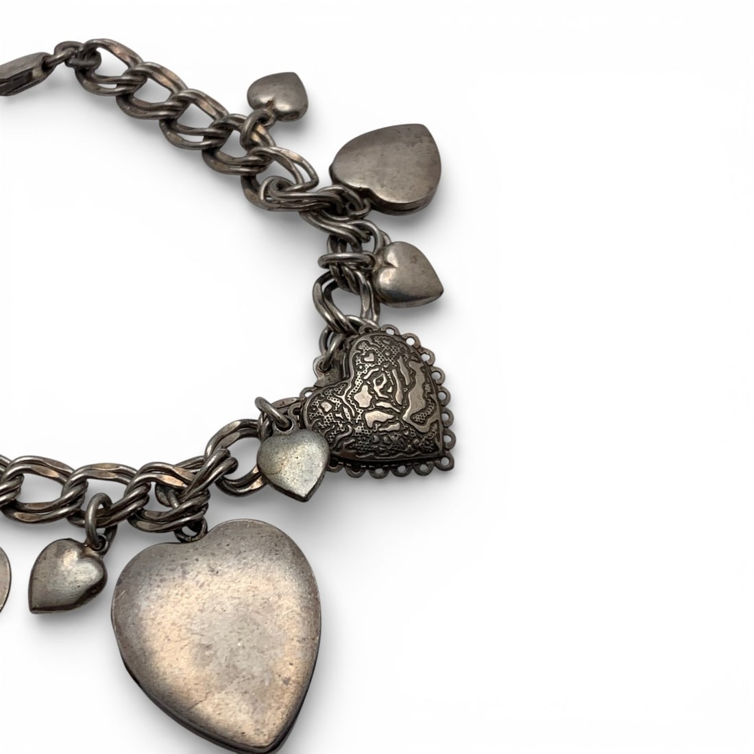 Sterling Silver Charm Bracelet - 3