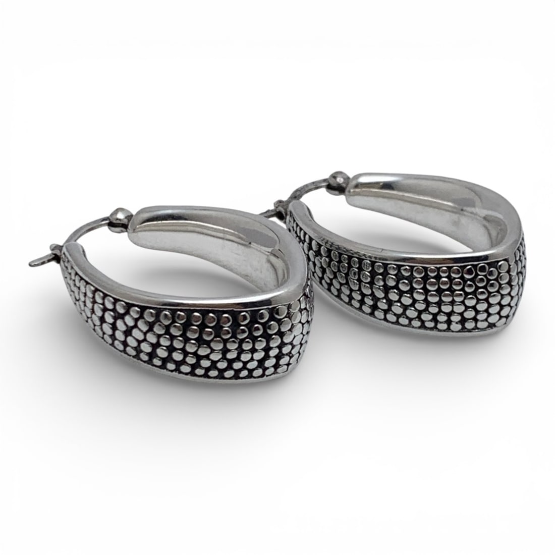 Pair Of Sterling Silver Earrings (1 of 4)