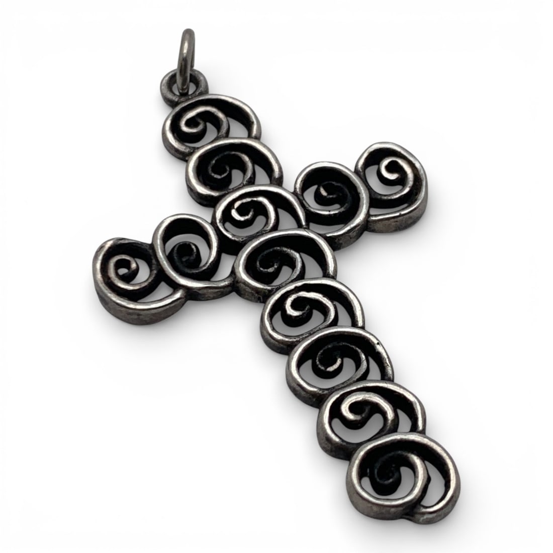Silver Cross Pendant - 3
