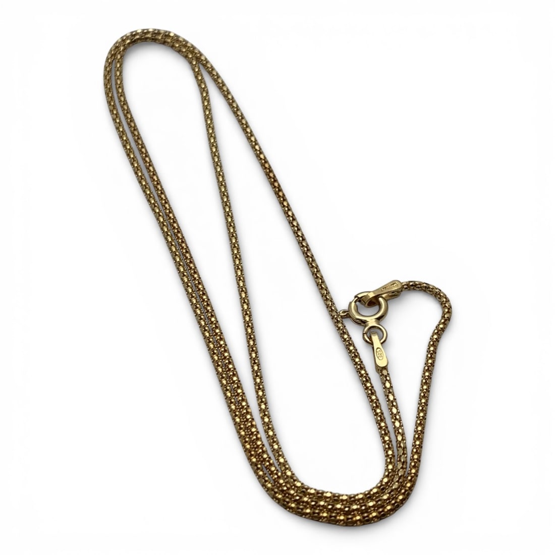 Sterling Silver Gold Tone Necklace (1 of 3)