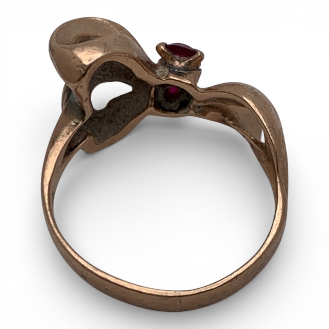 14k Yellow Gold & Ruby Ring - 2