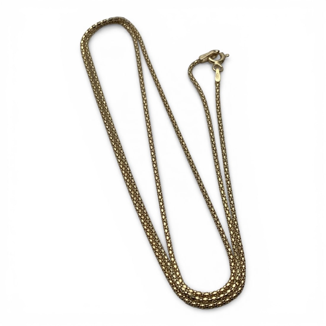 Sterling Silver Gold Tone Necklace (1 of 3)