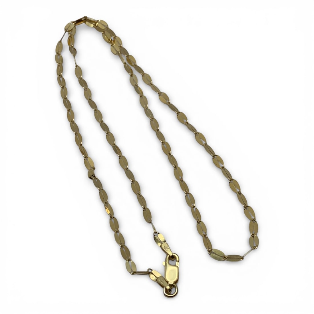 Sterling Silver Gold Tone Necklace (1 of 3)