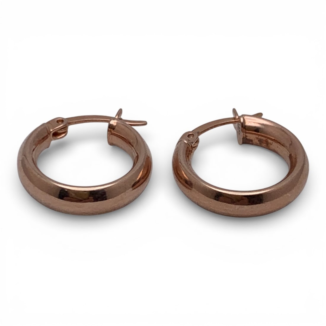 Pair Of Sterling Silver Bronze Tone Earrings (1 of 6)