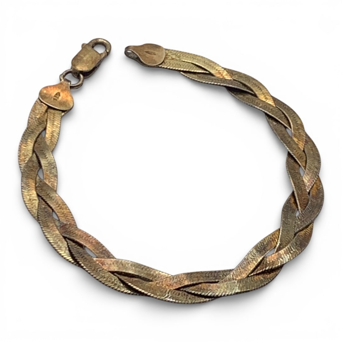 Sterling Silver Braided Bracelet - 2