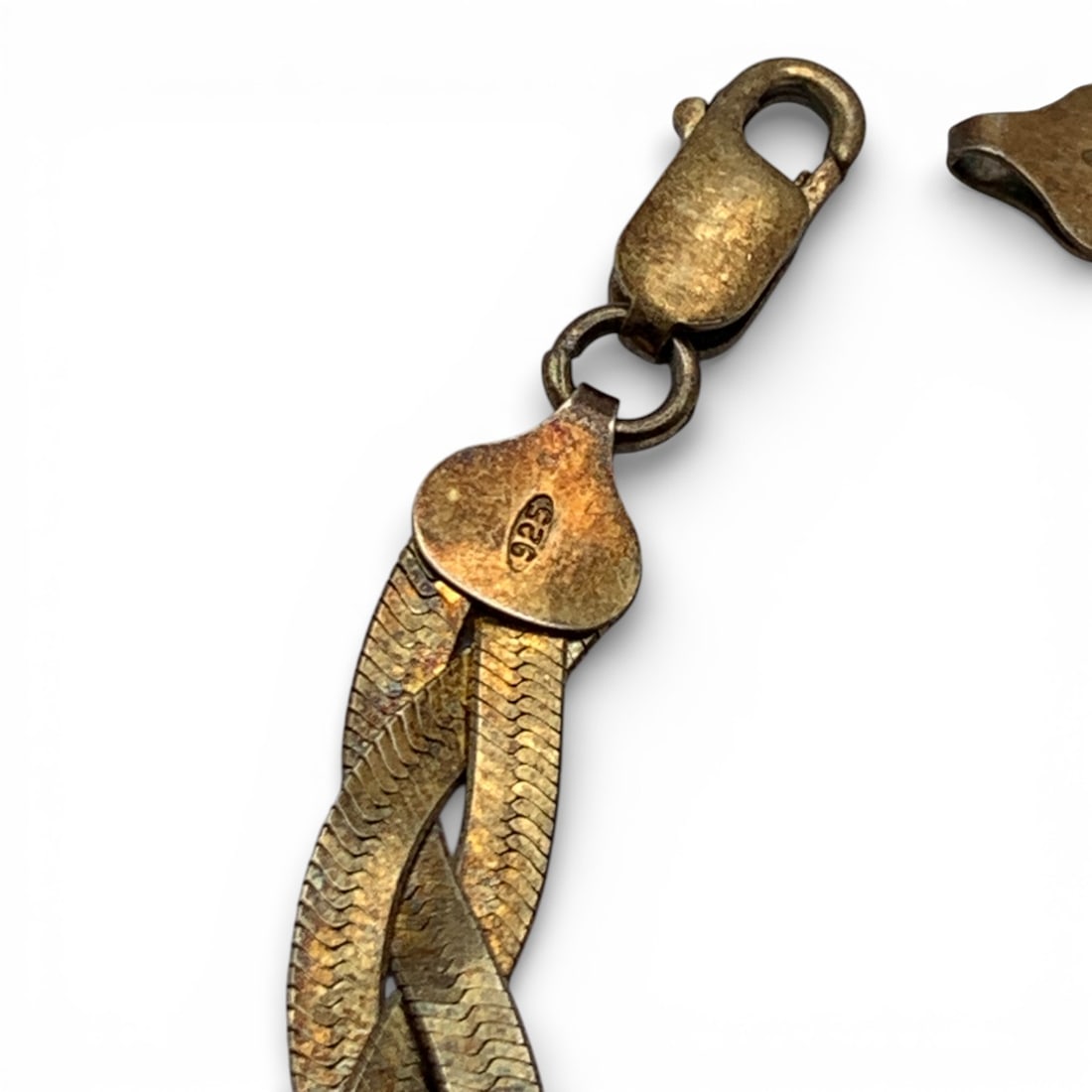 Sterling Silver Braided Bracelet - 3