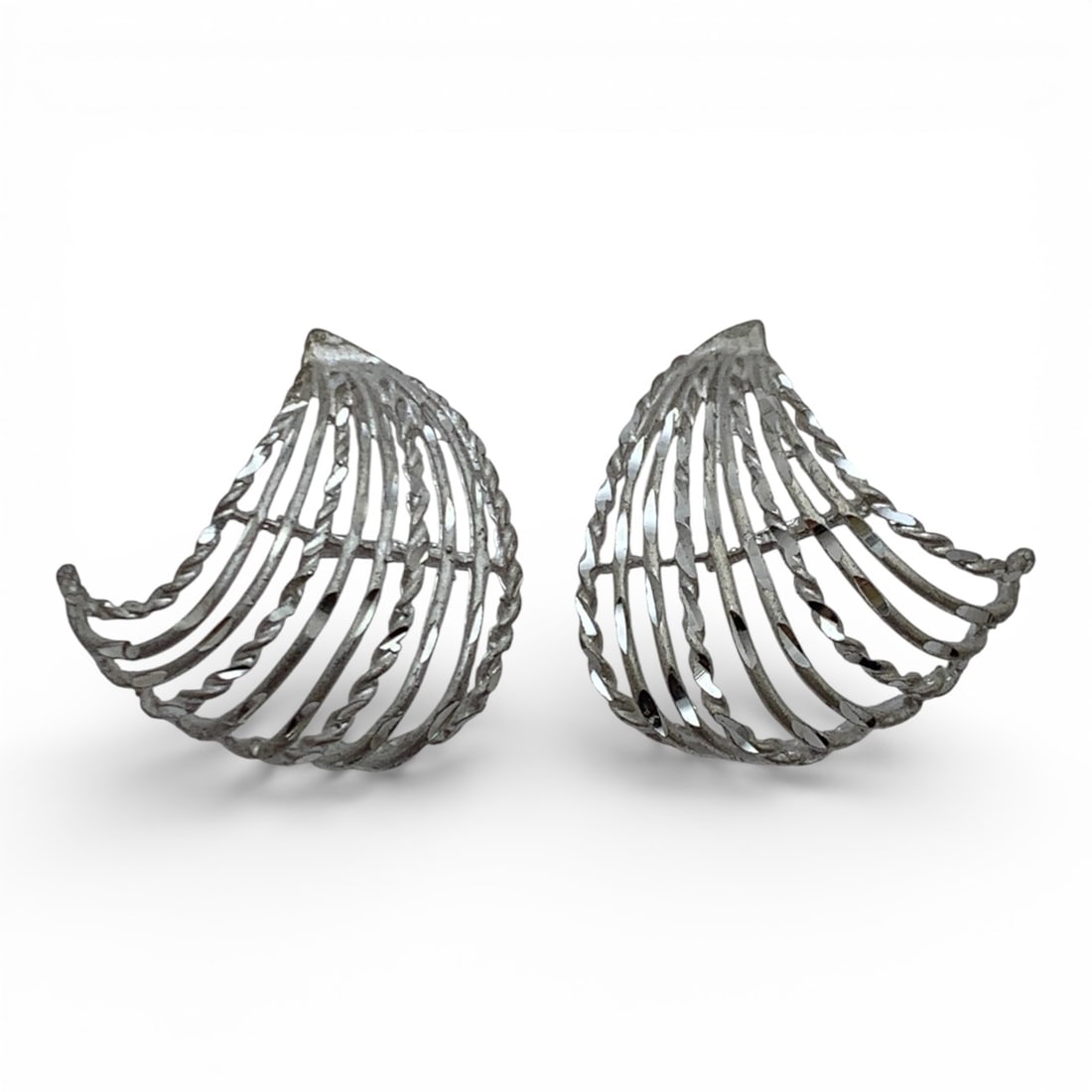 Pair Of Sterling Silver Earrings (1 of 3)