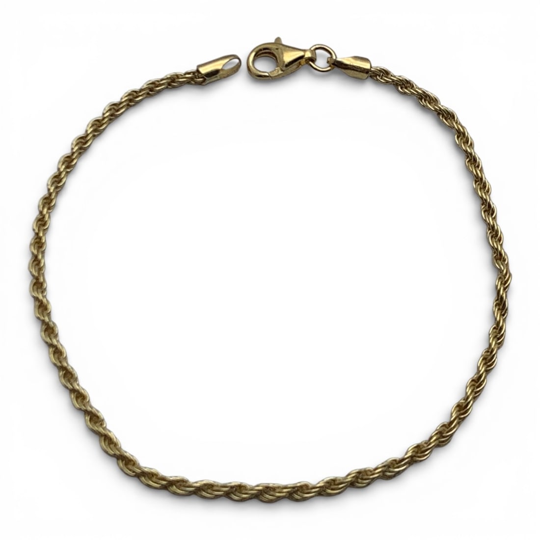 Sterling Silver Gold Tone Bracelet (1 of 3)