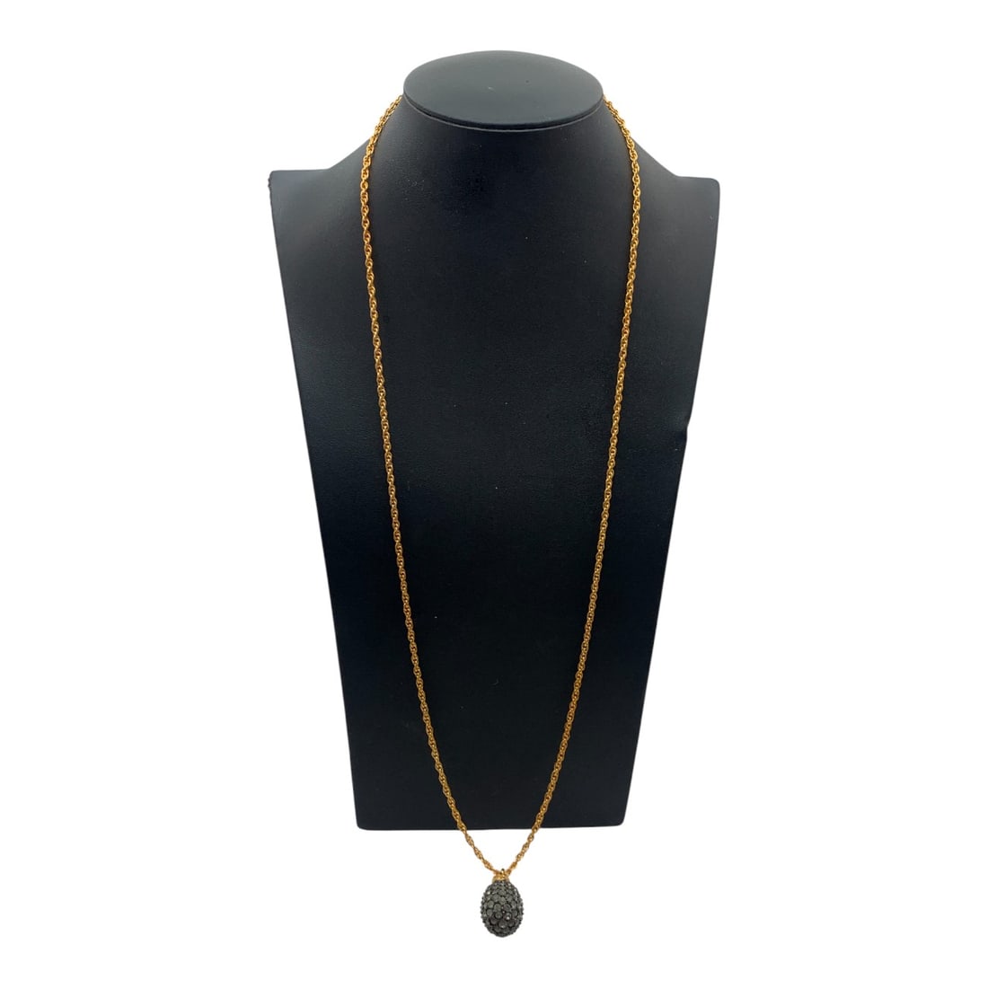 Joan River Gold Tone Pendant Necklace (1 of 3)