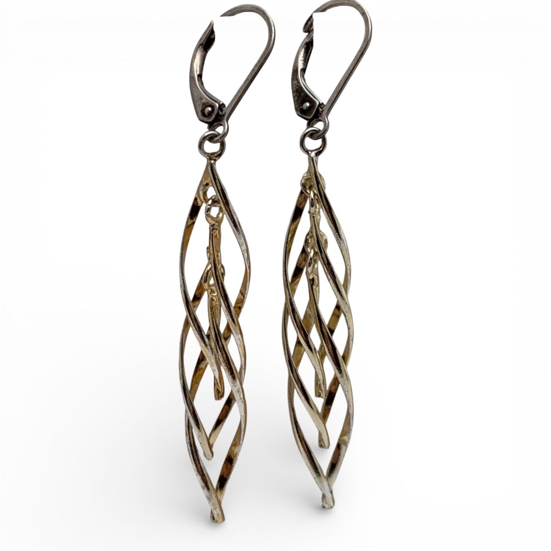 Pair Of Sterling Silver Dangle Earrings (1 of 3)