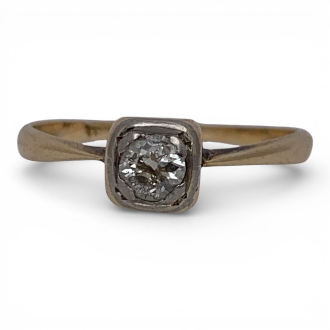 14k Yellow Gold & Diamond Ring (1 of 3)