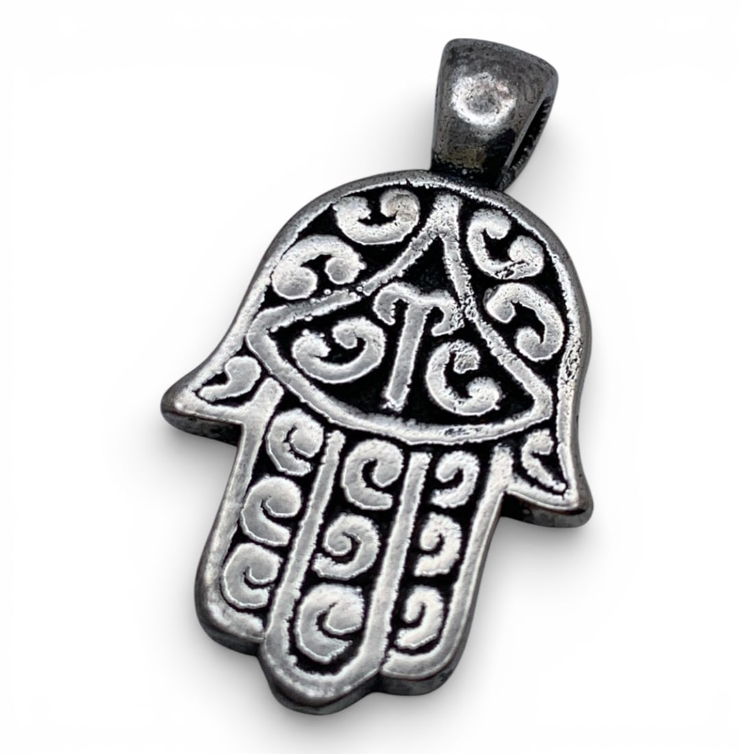 Sterling Silver Hand Pendant - 3