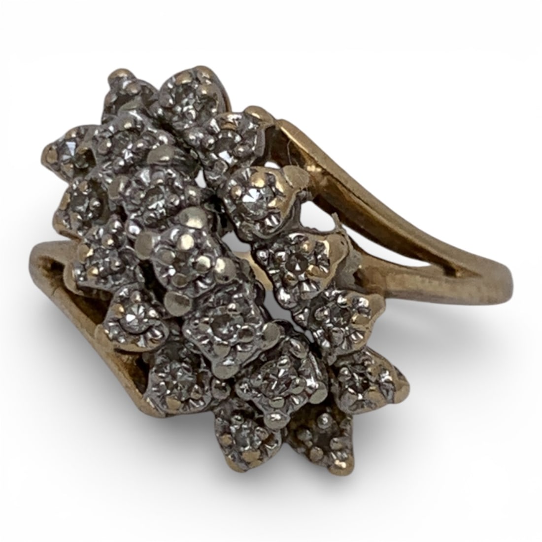 14k Yellow Gold & Diamond Ring (1 of 4)