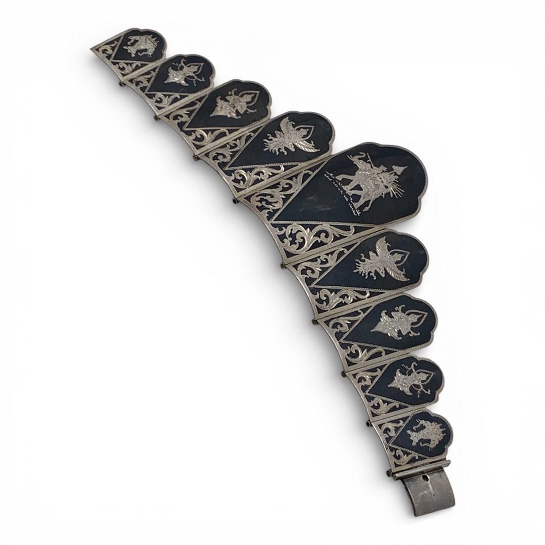 Sterling Silver Siam Bracelet - 5
