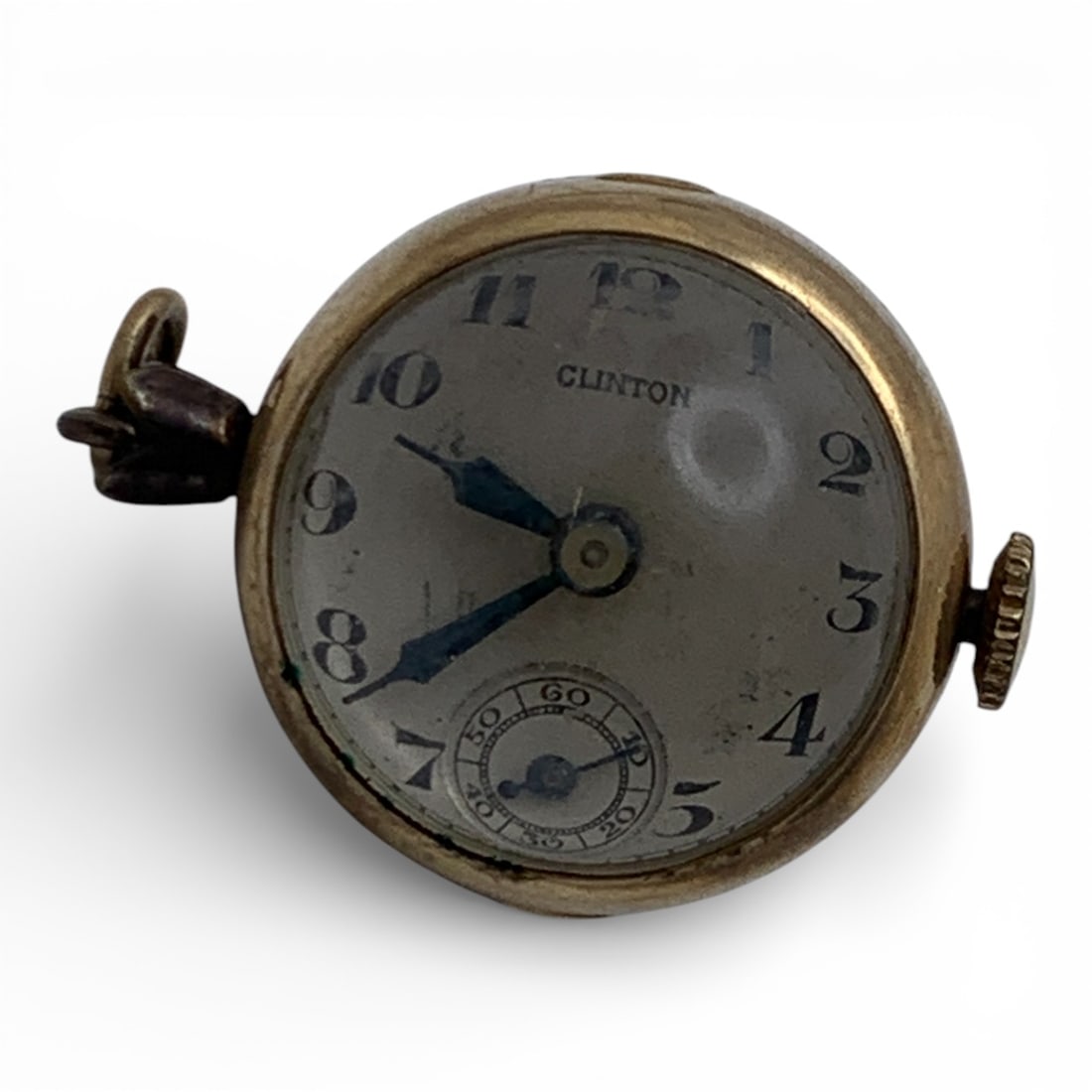 Clinton 14k Yellow Gold Watch Pendant (1 of 6)