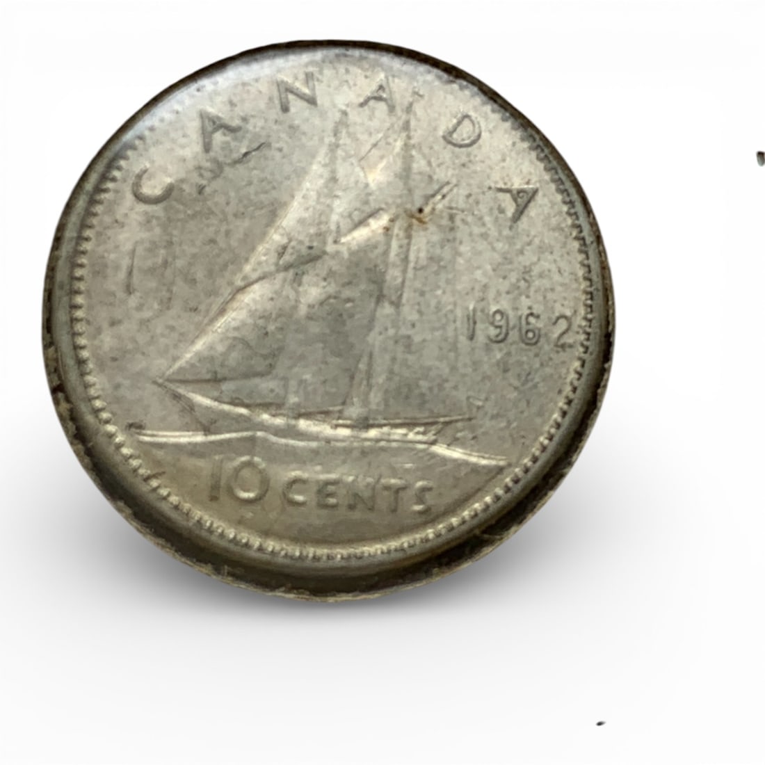 1962 Canada Silver Dime - 4