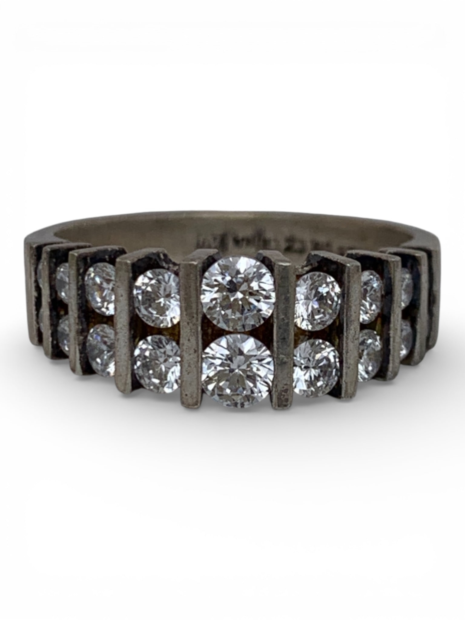 Sterling Silver & Cubic Zirconia Ring (1 of 4)