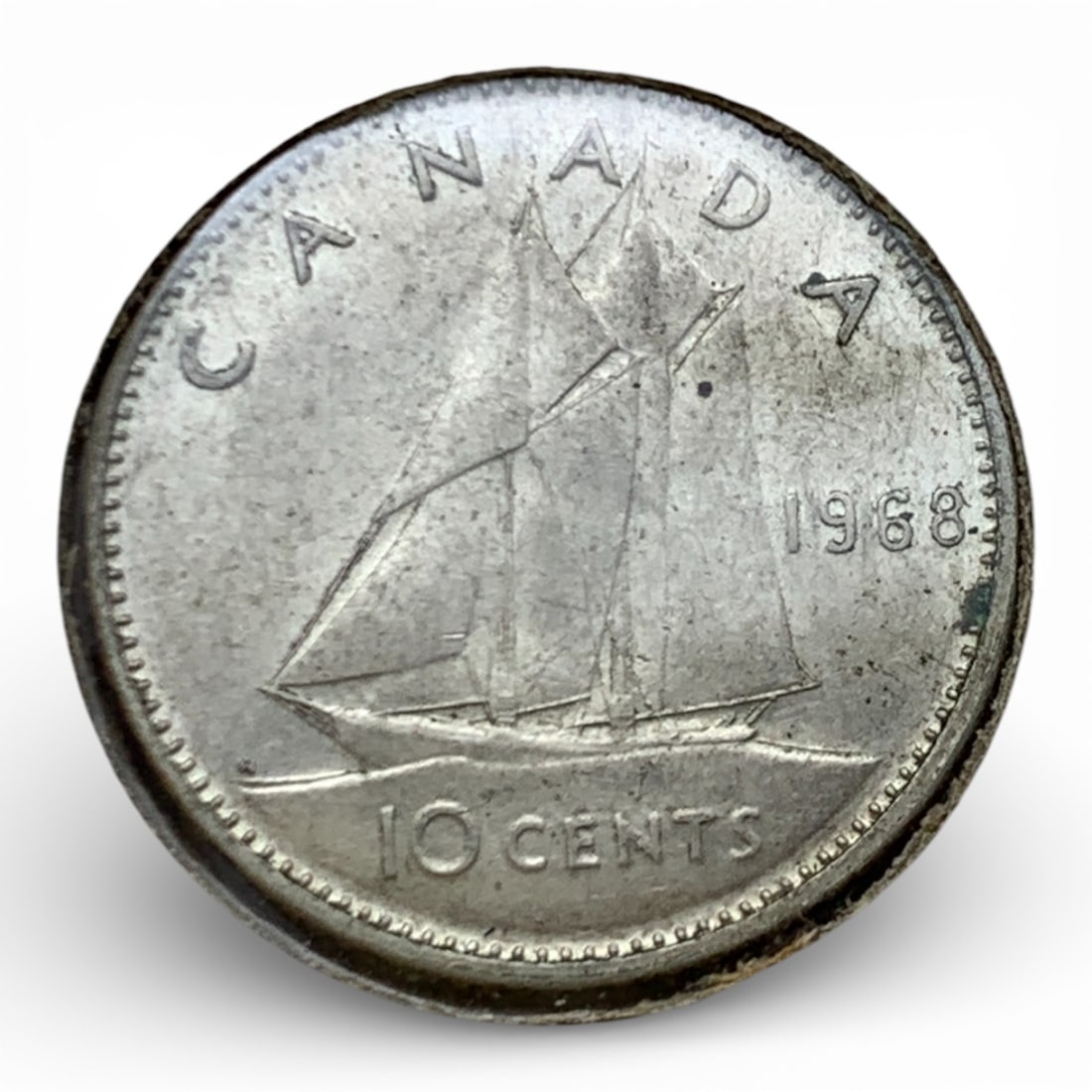 1968 Canada Silver Dime - 2