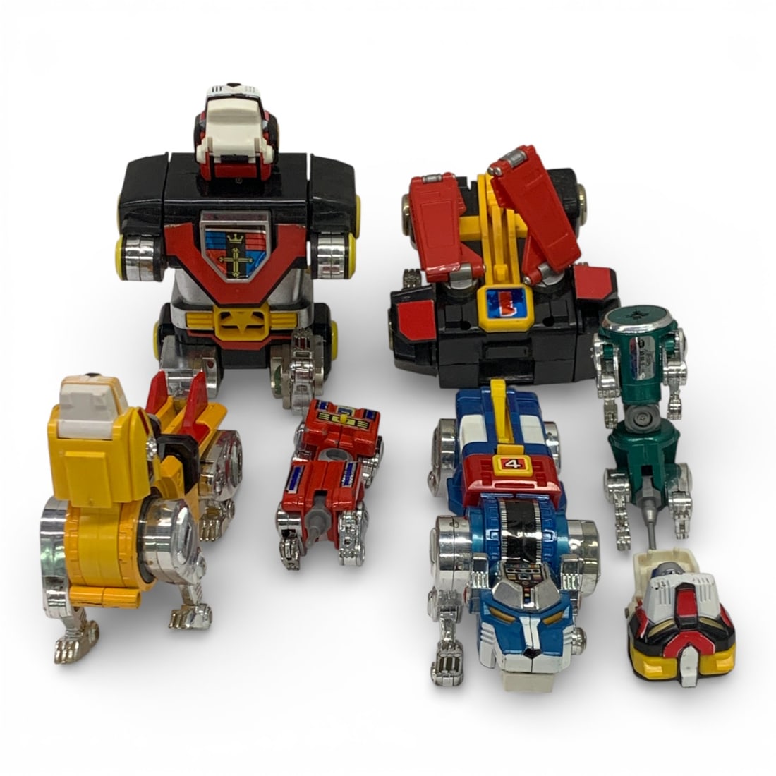 Group Of Vintage Power Ranger Toys: See Photos