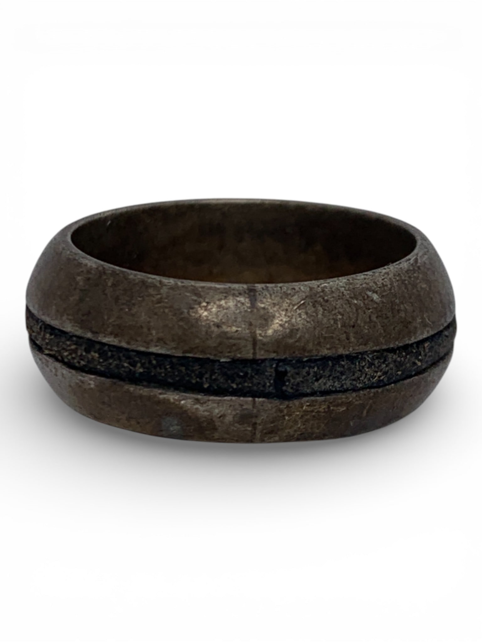 Silver Band: Tests Silver - Size 6 - 6.6 Grams