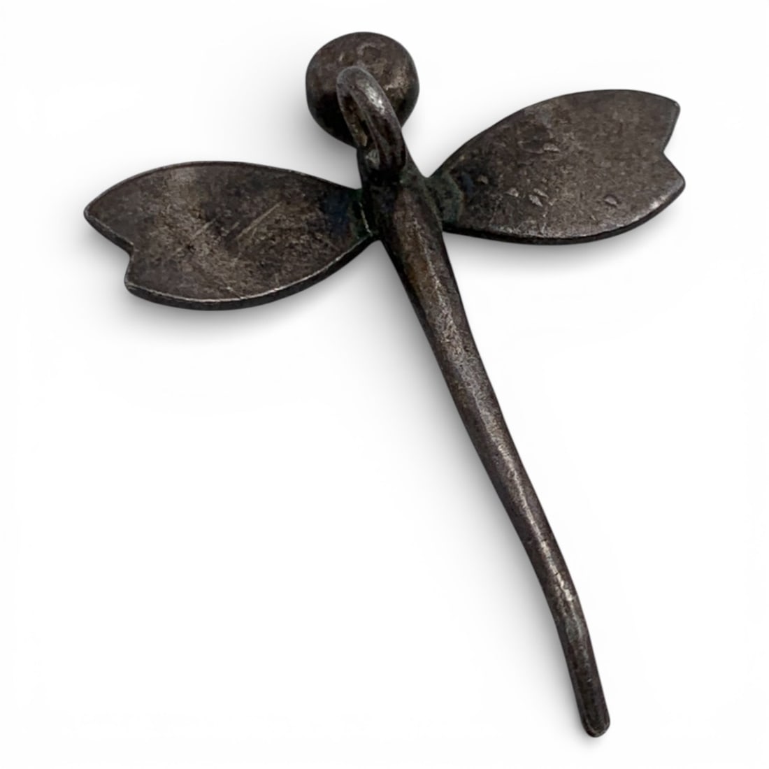 Silver Dragonfly Pendant - 2