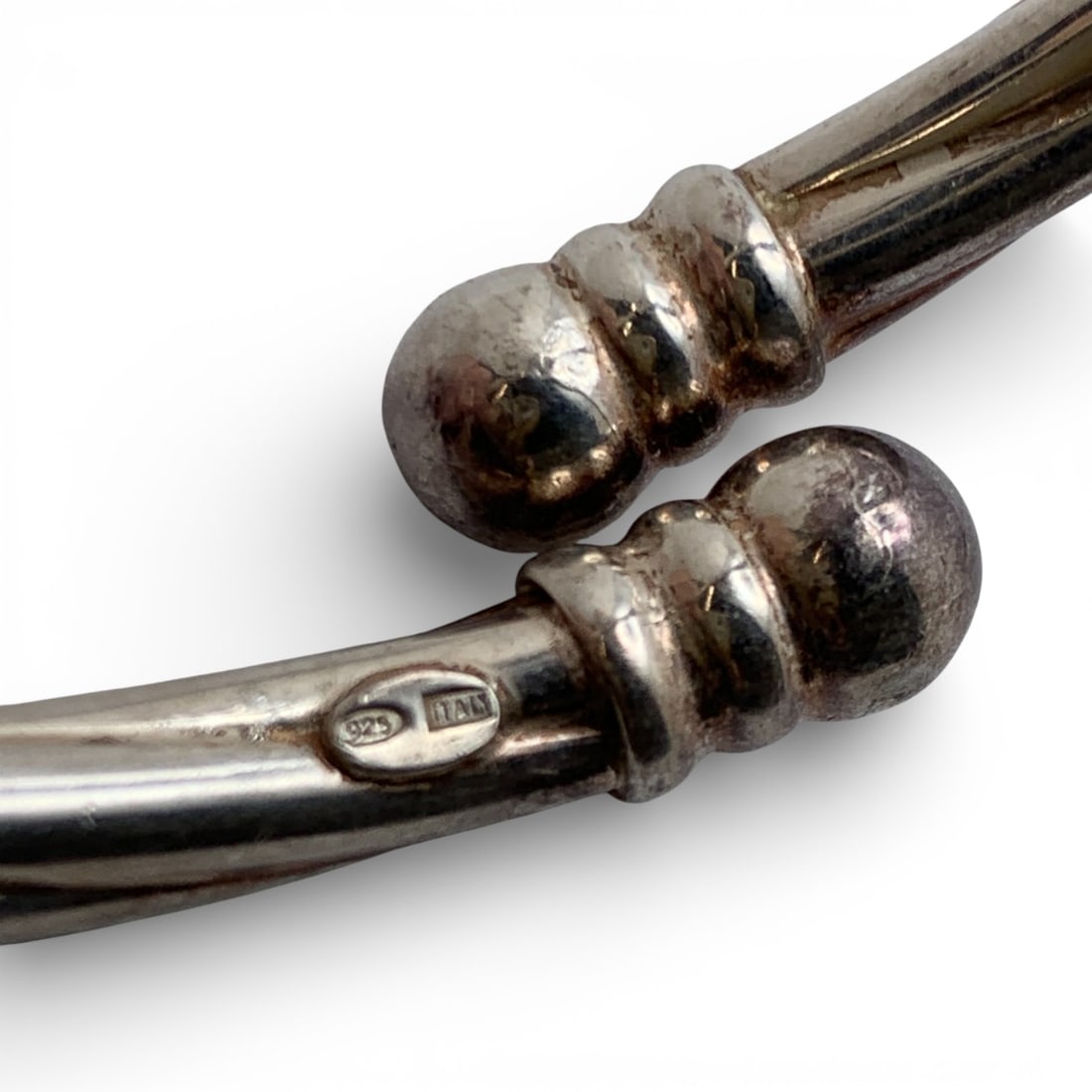 Sterling Silver Hinge Bracelet - 6