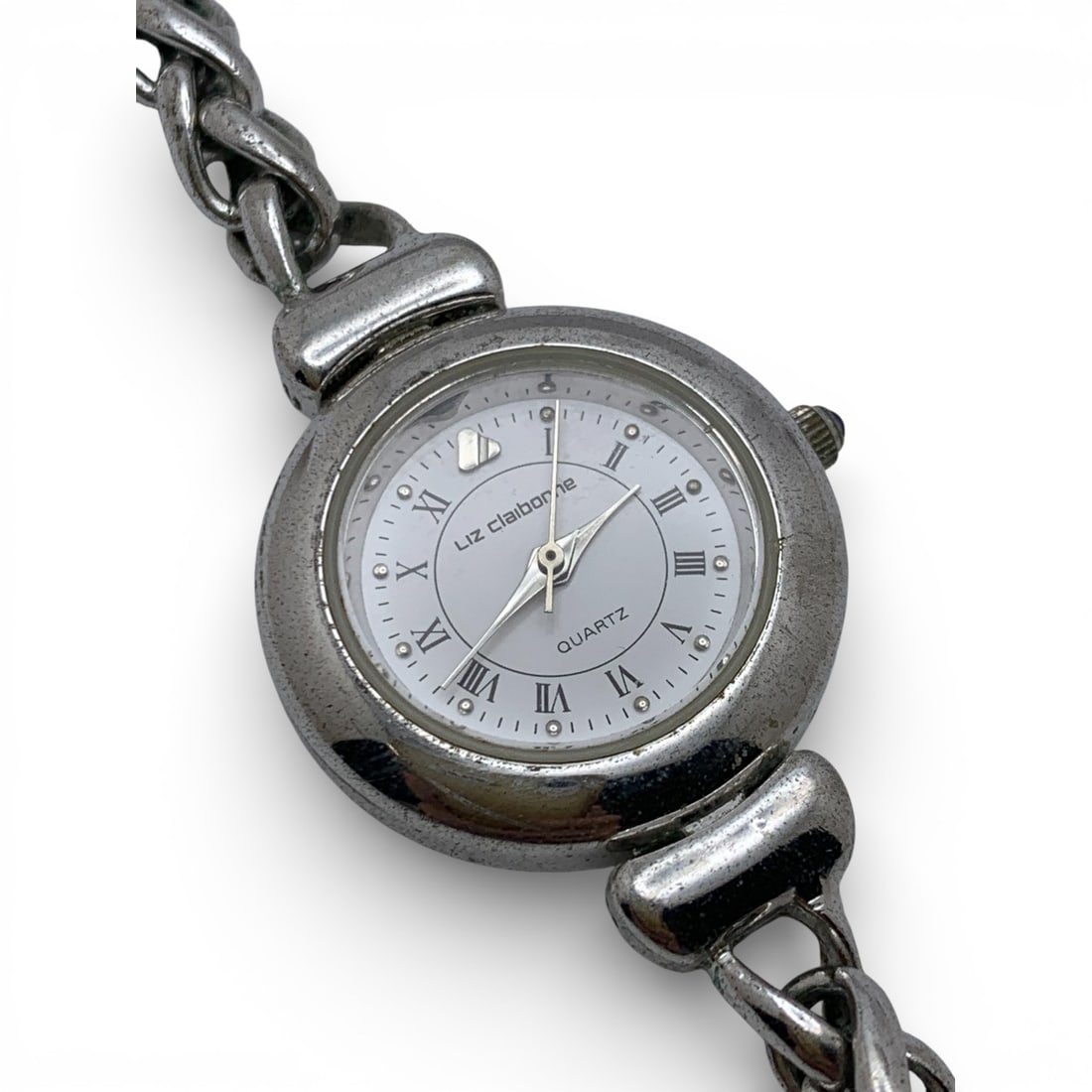 Liz Claiborne Silver Tone Wrist Watch (1 of 8)