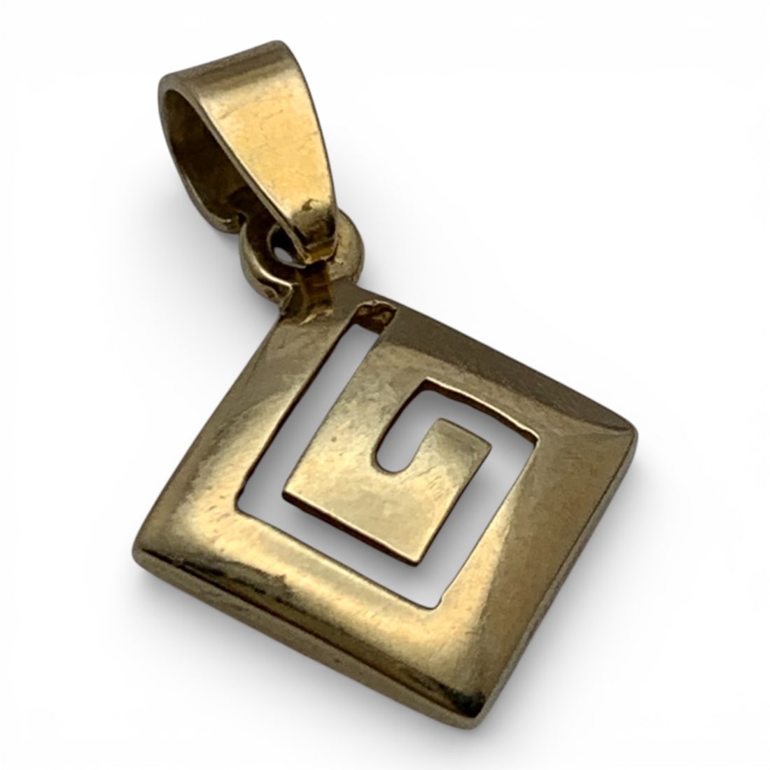 14k Yellow Gold Pendant: Marked 585 - 7/8" Long - 0.9 DwtGemstones Tested With Presidium Gem Tester Il - Berners Does Not Guarantee Authenticity Of Gemstones