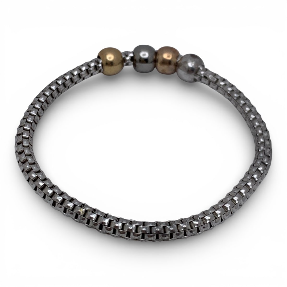 Silver Stretch Bracelet - 2