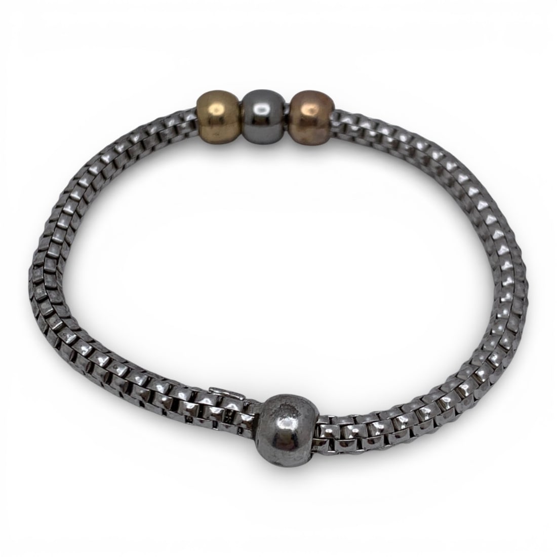 Silver Stretch Bracelet - 3