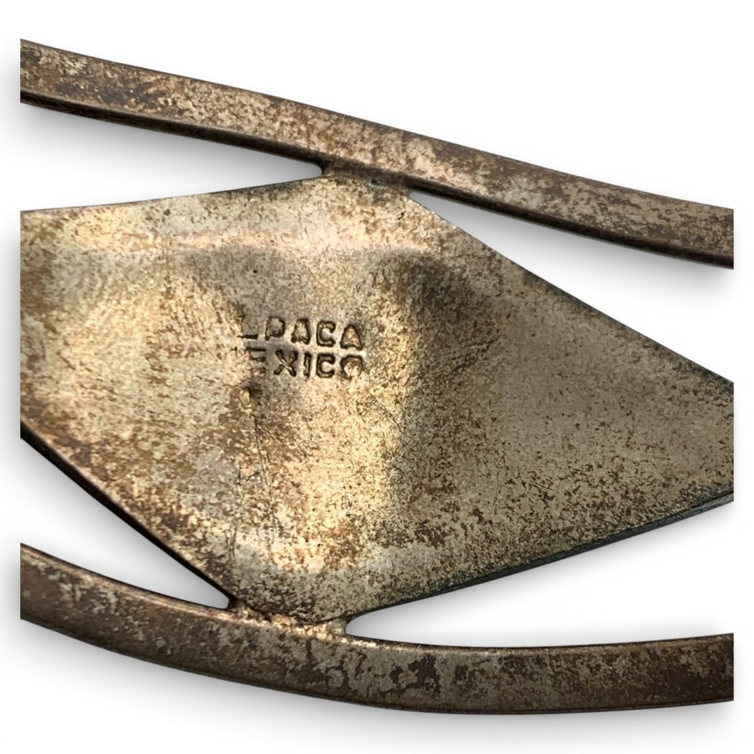 Alpaca Silver Cuff Bracelet With Abalone - 3