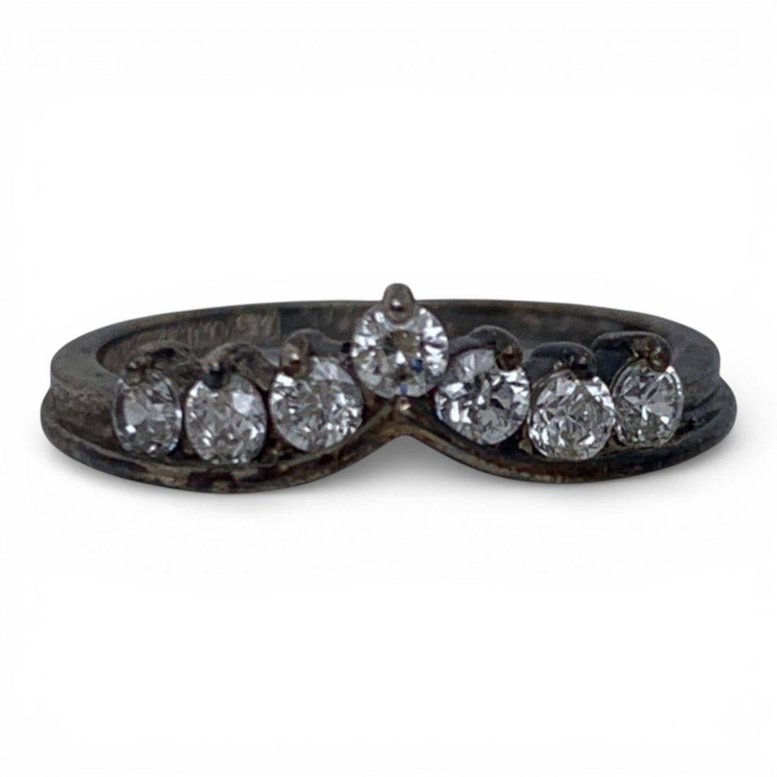 Sterling Silver & Cubic Zirconia Ring (1 of 3)