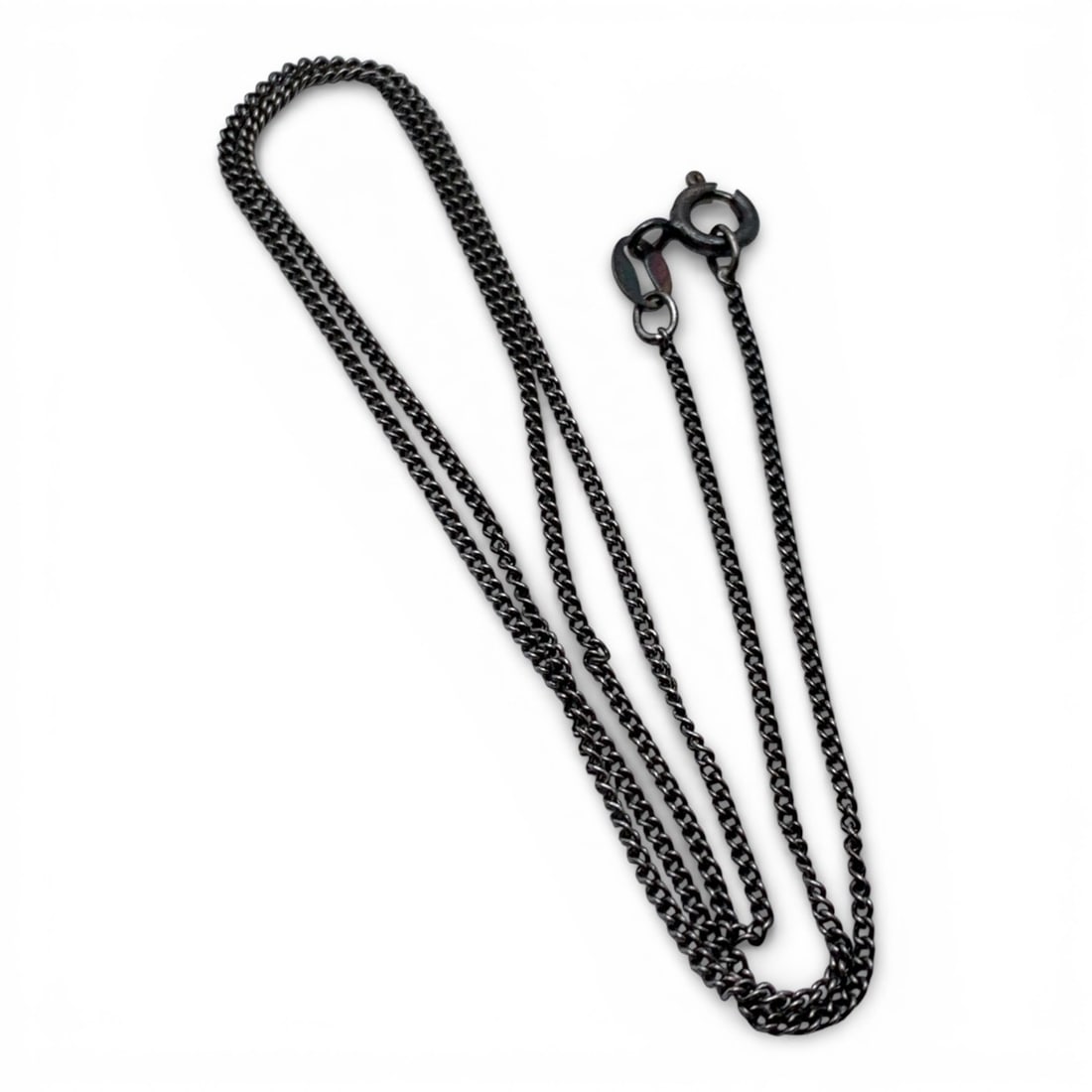 Sterling Silver Chain Necklace: Marked 925 - 16" Long - 1.6 Grams