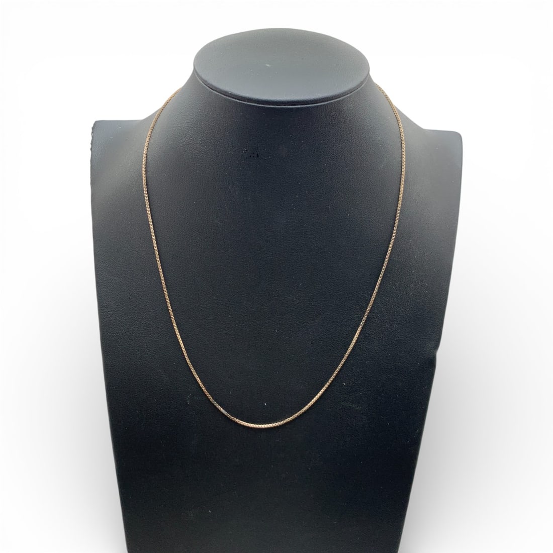 Sterling Silver Box Chain Necklace - 3