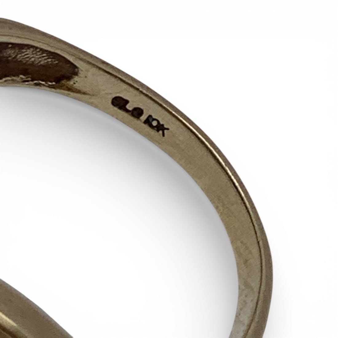 10k Yellow Gold & Diamond Ring - 3