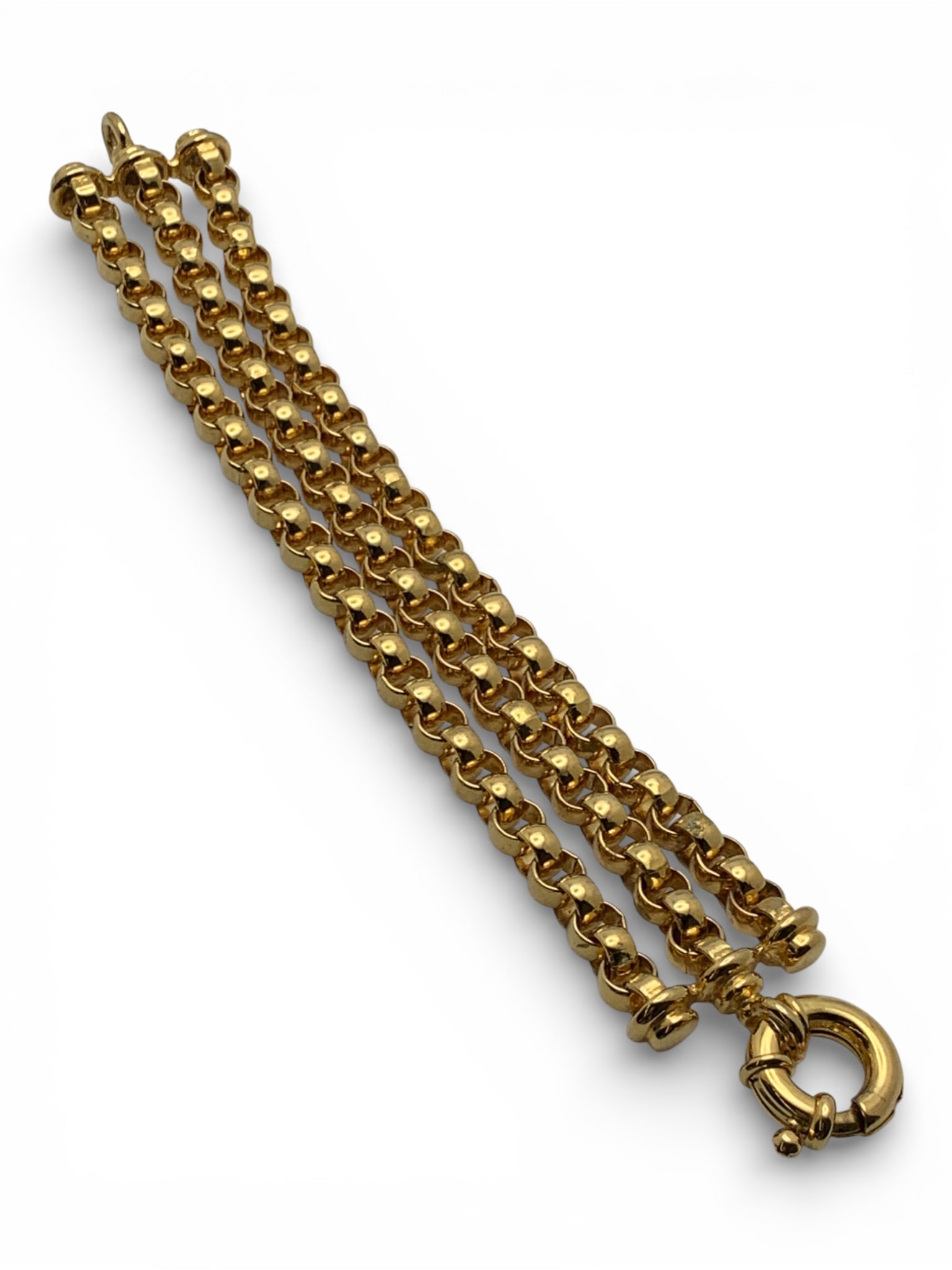 Joan Rivers Gold Tone Fashion Bracelet: Marked Joan Rivers - 8 1/4" Long