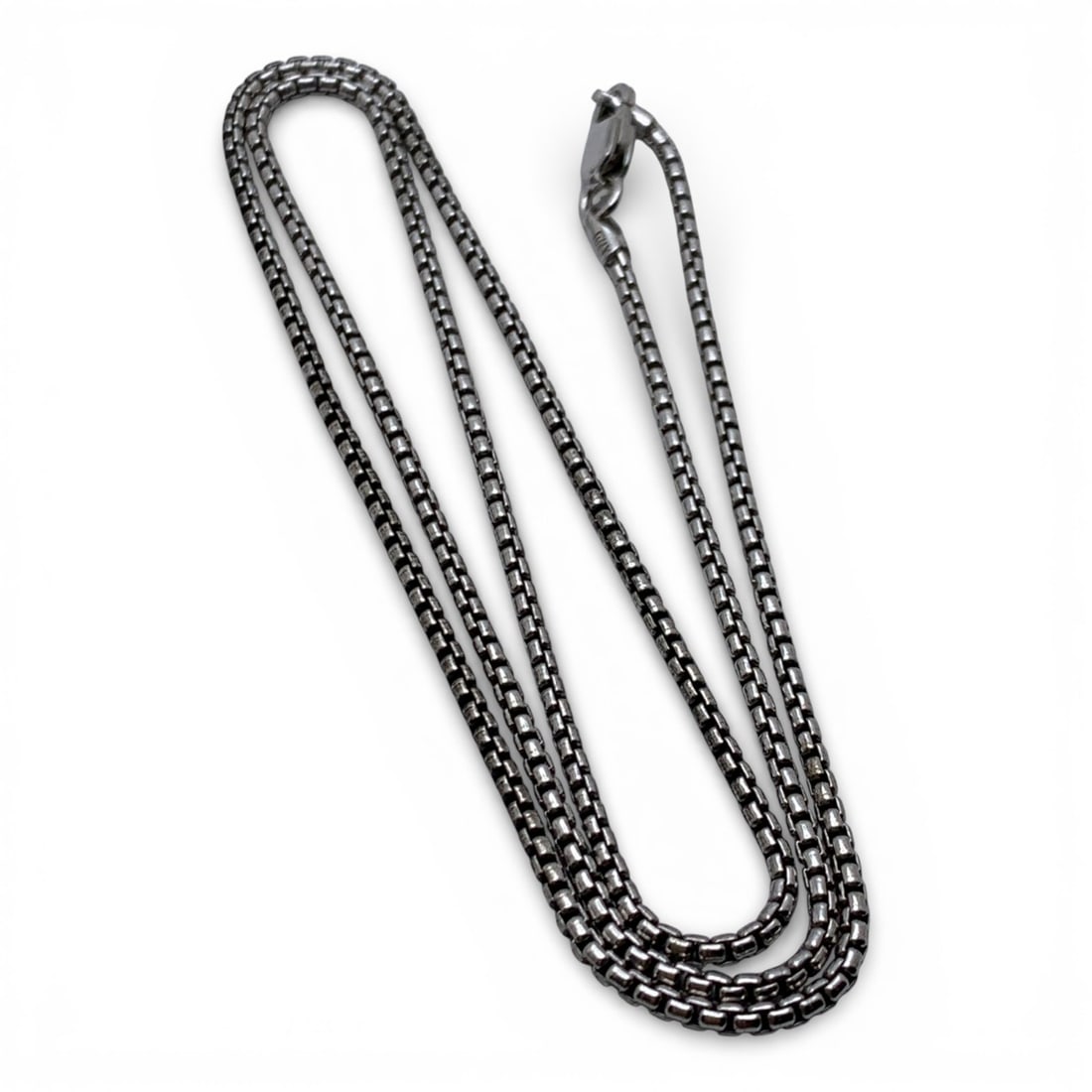 Sterling Silver Necklace: Marked 925 - 20 1/8" Long - 8.3 Grams