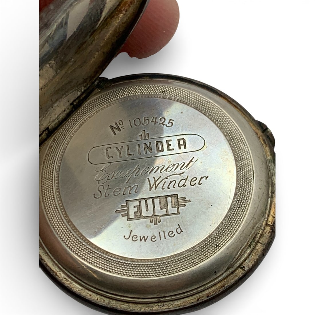 Silver Pocket Watch - 3