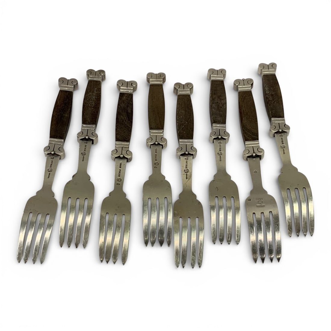 Hector Aguilar Sterling Silver Flatware Set - 14