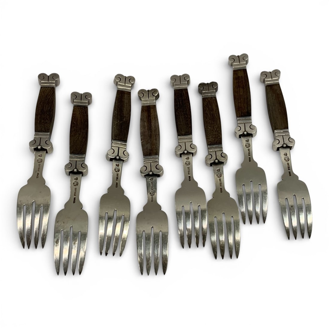 Hector Aguilar Sterling Silver Flatware Set - 18