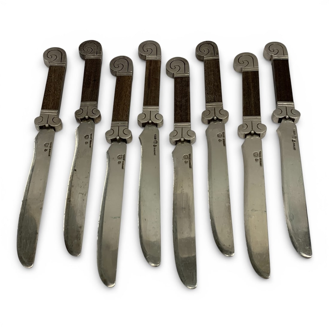 Hector Aguilar Sterling Silver Flatware Set - 4