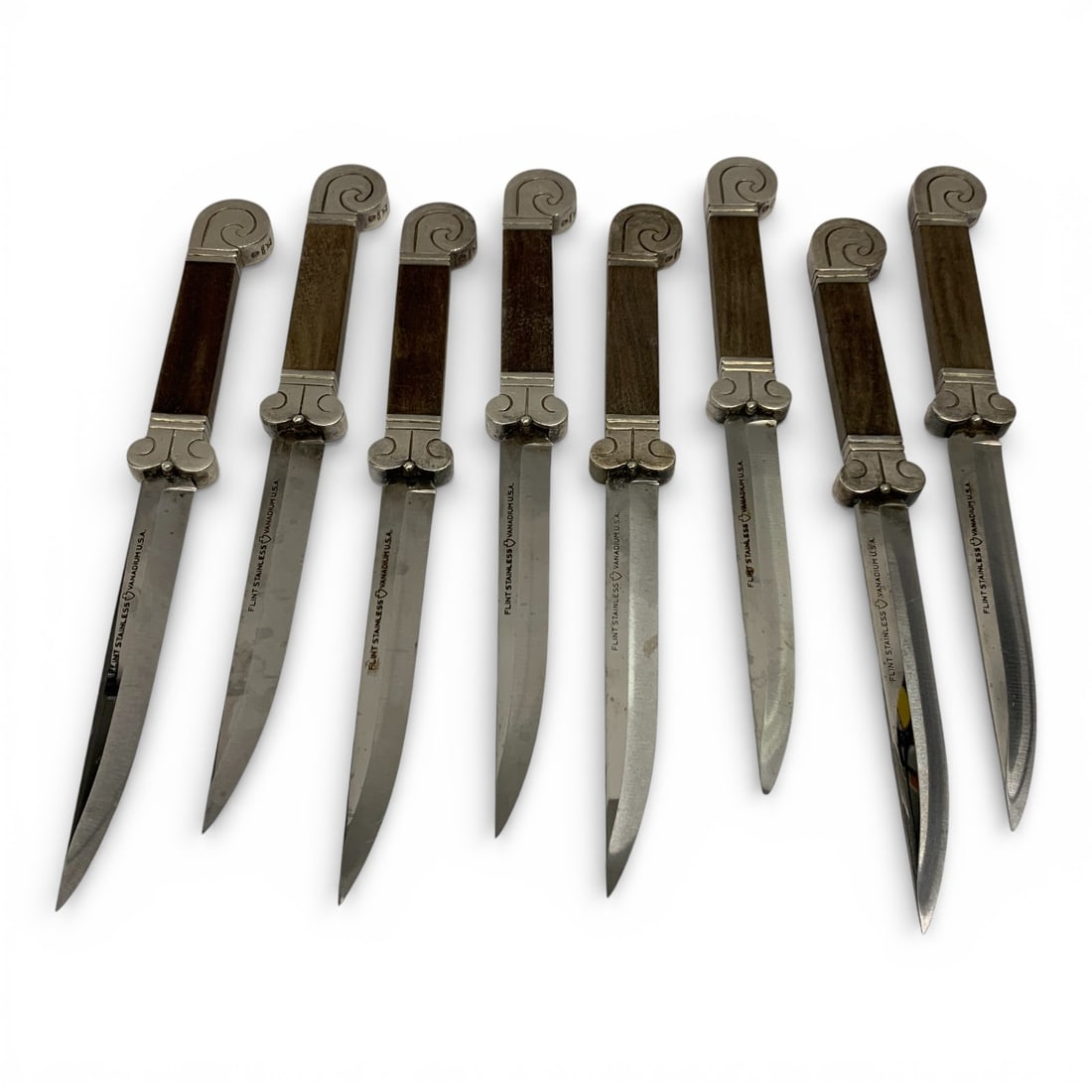 Hector Aguilar Sterling Silver Flatware Set - 7