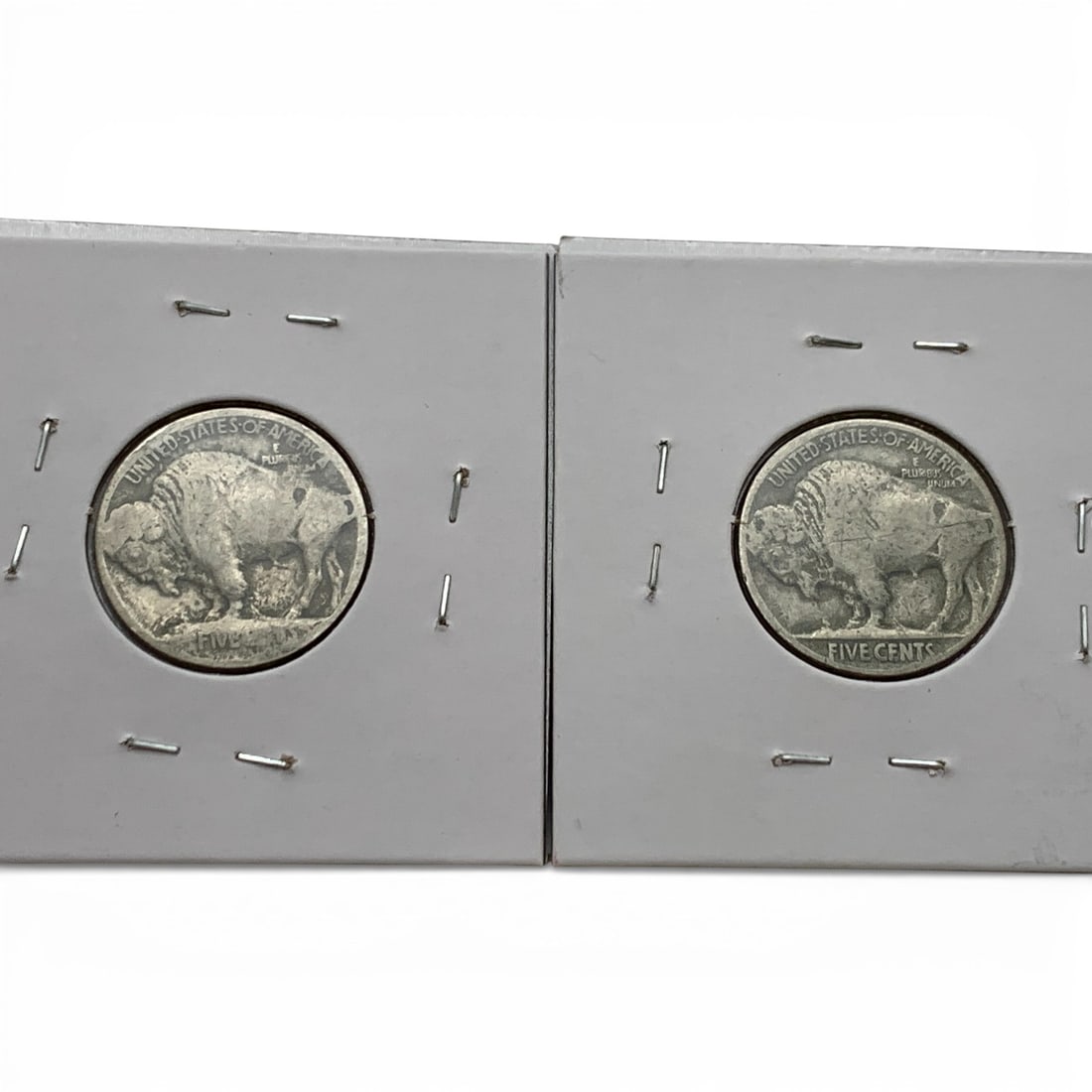 2 1913 Buffalo Nickels - 2